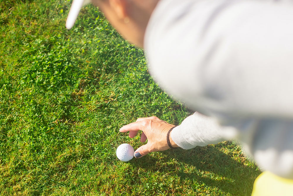 golfen in den dolomiten