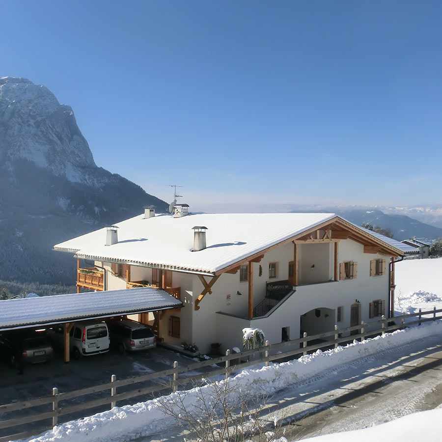 Alloggi presso Castelrotto ai piedi dell’Alpe di Siusi: appartamenti vacanze nell’Agriturismo Ronsol