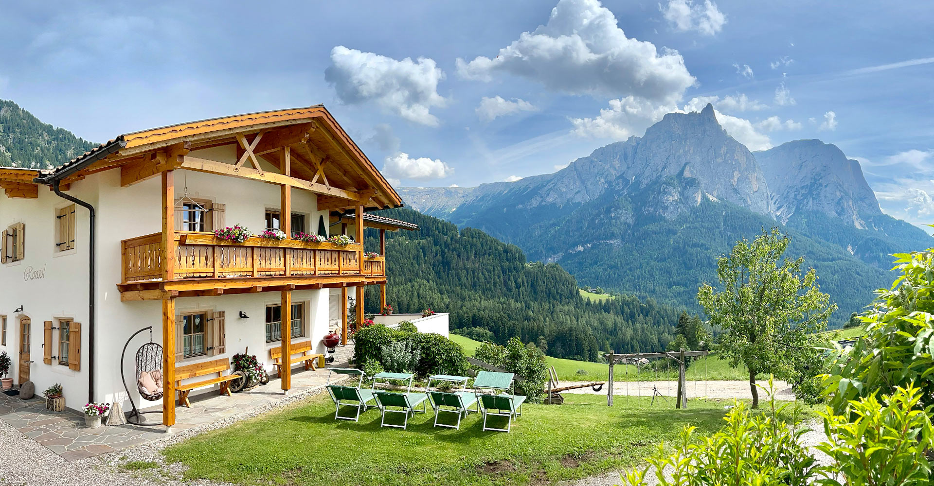 Ronsolhof Ferienwohnung auf dem Bauernhof Seiser Alm Kastelruth Südtirol, Agriturismo - Maso Alpe di Siusi Castelrotto Alto Adige